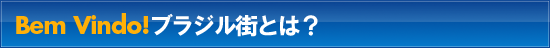 BemVindo!ブラジル街とは？